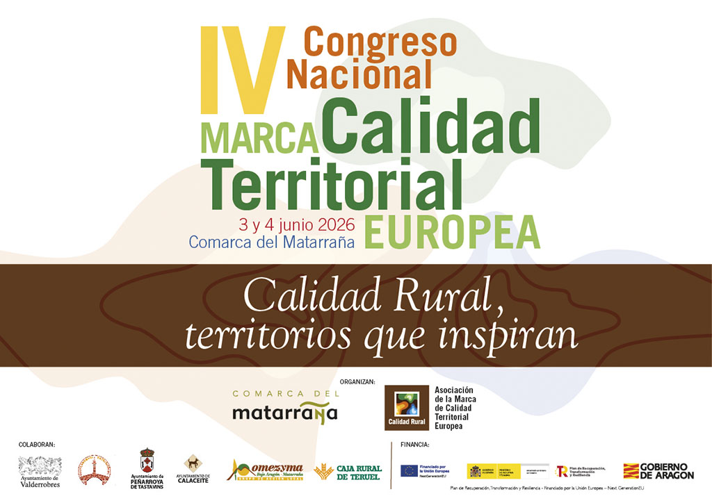 Cartel IV Congreso Marca Calidad Rural